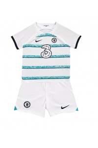 Chelsea Babyklær Borte Fotballdrakt til barn 2022-23 Korte ermer (+ Korte bukser)